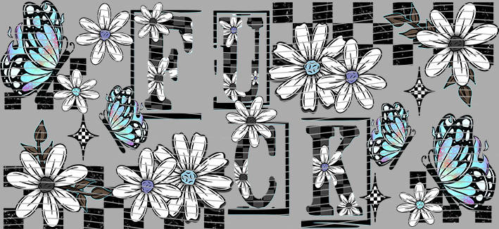 16oz Distressed Checkered-DC-18